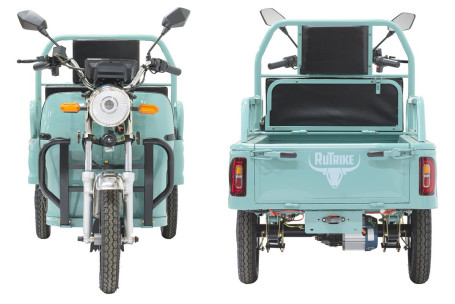 Трицикл электрический Rutrike Амулет 1100 (72V, 1000W, темно-синий) (024450-3353)