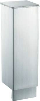 Диспенсер для мыла Nofer (прямоугольный, матовый)