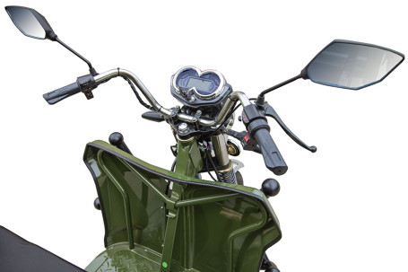 Трицикл электрический Rutrike D4 NEXT PRO 1800 (зеленый)