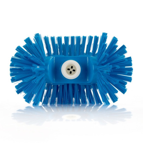 Щетка TTS ручная (23см, пластик, синий ворс)