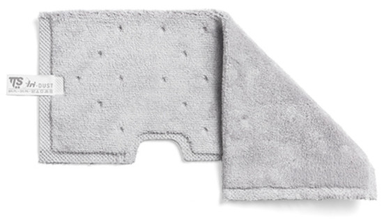 Моп двусторонний TTS (46х19.5см, микрофибра, для сухой уборки)