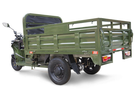 Трицикл электрический Rutrike D4 NEXT PRO 1800 (синий)