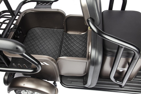 Трицикл электрический Rutrike Караван (коричневый)