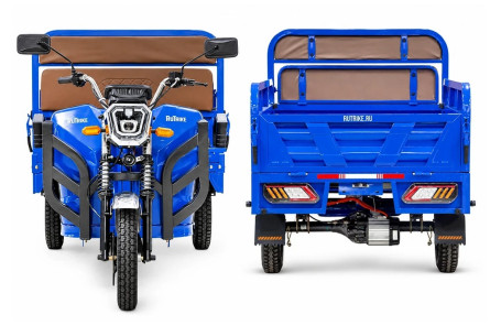 Трицикл электрический Rutrike Дукат NEXT 1500 (72V, 1500W, синий) (027508-3364)