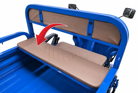 Трицикл электрический Rutrike Дукат NEXT 1500 (72V, 1500W, синий) (027508-3364)