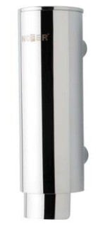 Диспенсер для мыла Nofer (цилиндрический, глянцевый)