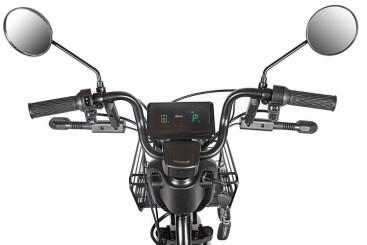 Трицикл электрический Rutrike Караван (серый)