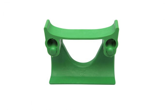 Крепление для планки FBK (Ø28–40 мм, зеленый)