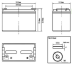 Тяговый аккумулятор ESB HLC12-90 (HLC12-90)