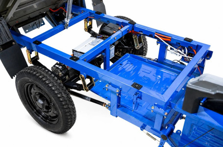 Трицикл электрический Rutrike Дукат NEXT 1500 (72V, 1500W, серый) (027508-3362)
