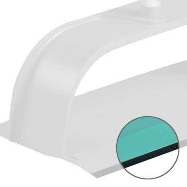 Совок TTS B-Fly (резин. край, алюмин. ручка, держ. мешка)