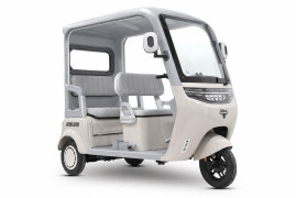 Трицикл электрический Rutrike Астра (серый)