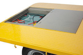 Тележка электрическая RuTrike СКЛАД 2500 NEW (платформа)