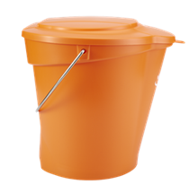 Ведро Vikan (12л, оранжевый)