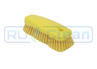 Щетка ручная FBK (180х60мм, жесткая, желтый)