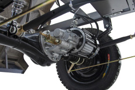 Трицикл электрический Rutrike D4 NEXT КАБИНА 1800 (черный)