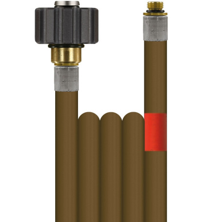 Шланг для канализации (20м, DN04, М22х1.5г-1/8&quot;ш, 300бар) R+M