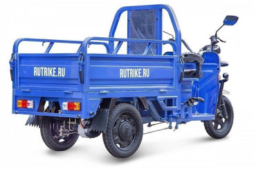 Трицикл электрический Rutrike Вояж К22 1200 60V/800W (синий)
