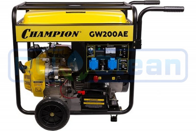 Генератор бензиновый сварочный CHAMPION GW200AE
