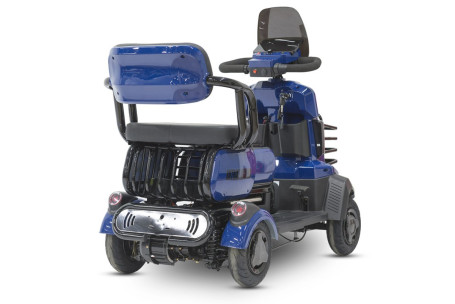 Трицикл электрический Rutrike Квадро (синий) (026356-3266)