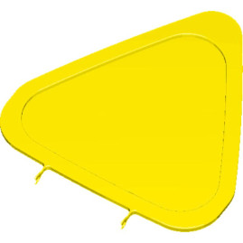 Крышка для ведра Schavon (12 л, желтый)