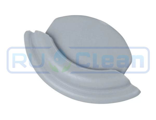 Заглушка для алюм. рельса FBK (серый)