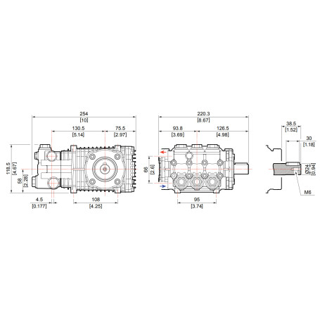 Насос высокого давления Comet FW2 4030S (1450 об/мин)