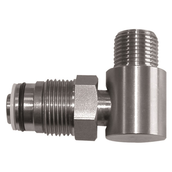 Переходник угловой 1/2&quot;ш-1/2&quot;ш (нерж, вращ) RAMEX