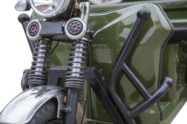 Трицикл электрический Rutrike D4 NEXT 1800 (синий)