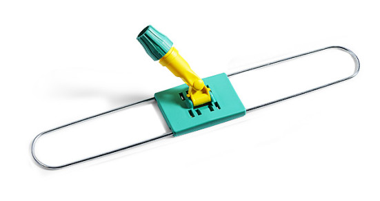 Держатель мопов пластиковый складной TTS (40х9см, с металлической рамкой)