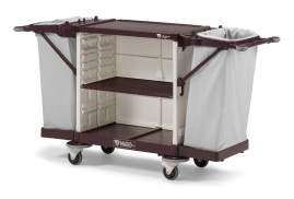 Тележка TTS MagicArt 22 Safety (без дверей, открытая, 2 держ. мешка, бежевый)