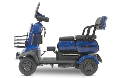 Трицикл электрический Rutrike Квадро (черный) (026356-3265)