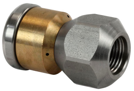 Форсунка каналопромывочная R+M ST-49.1 (045, 1/8&quot;г, бой 3R, вращ)