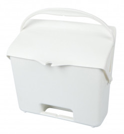 Совок FBK (с крышкой, белый)