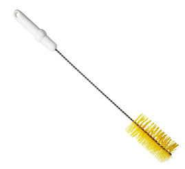 Ерш ручной для труб Haug Bursten (500мм, Д 60мм, желтый)