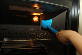 Щетка с длинной ручкой Vikan (415мм, синий)