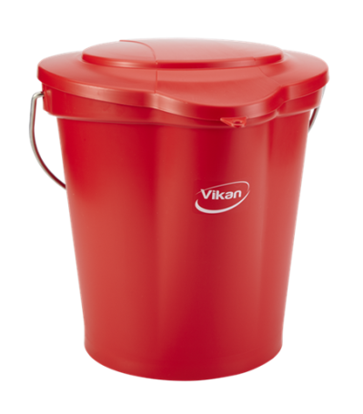 Крышка для ведра Vikan (красный, 12л)