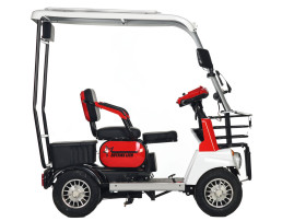 Трицикл электрический Rutrike Лич (синий)