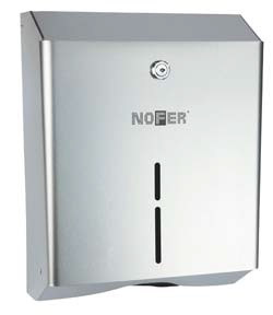 Диспенсер для бумажных полотенец Nofer 04010.B (глянцевый)