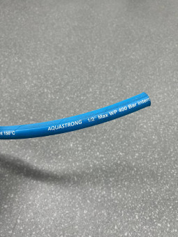 Шланг пищевой AquaStrong (300бар, 2SC, DN12, DIN EN 853, м.пог.)