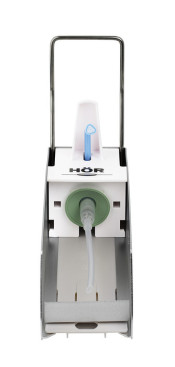 Диспенсер для мыла HOR X-2269 (локтевой, ал/пласт)