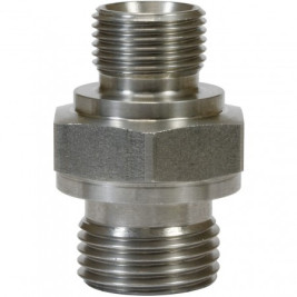 Переходник 3/8"ш-1/2"ш (нерж, 500бар) R+M