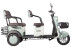 Трицикл электрический Rutrike Gelbert Beta (48/60V, 800W, зелено-белый) (0000256-3030)