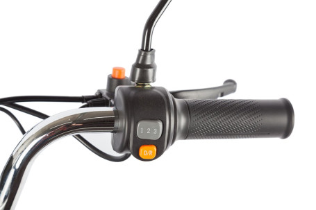 Трицикл электрический Rutrike Gelbert Beta (48/60V, 800W, зелено-белый) (0000256-3030)