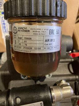 Мембранный насос AR 813 AP C/C (NBR, 50 бар, 79.9 л/мин, ВОМ 1"⅜)