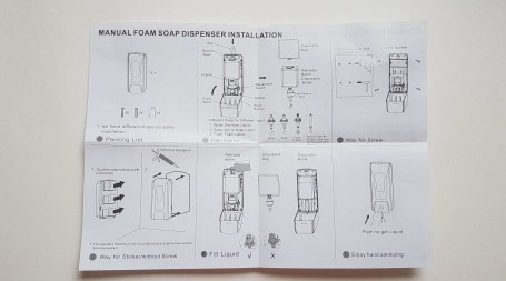 Диспенсер для антисептика HOR PW-2252 (сенсорный, пласт, UV)