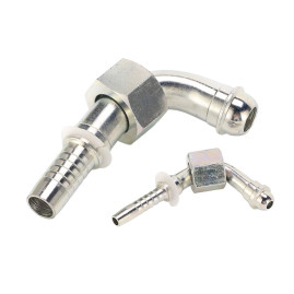 Фитинг высокого давления DK (DN12, М22х1.5г, 90гр, оцинк) RC