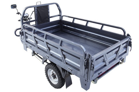 Трицикл электрический Rutrike Титан 2000 60V1500W (серый)
