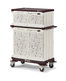 Тележка TTS MagicArt 25 Safety (закрытая, 2 ящика с дверьми, рисунок KAPOK)