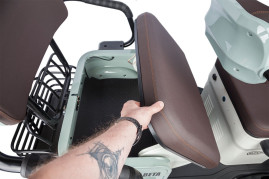 Трицикл электрический Rutrike Gelbert Beta (48/60V, 800W, серо-белый)